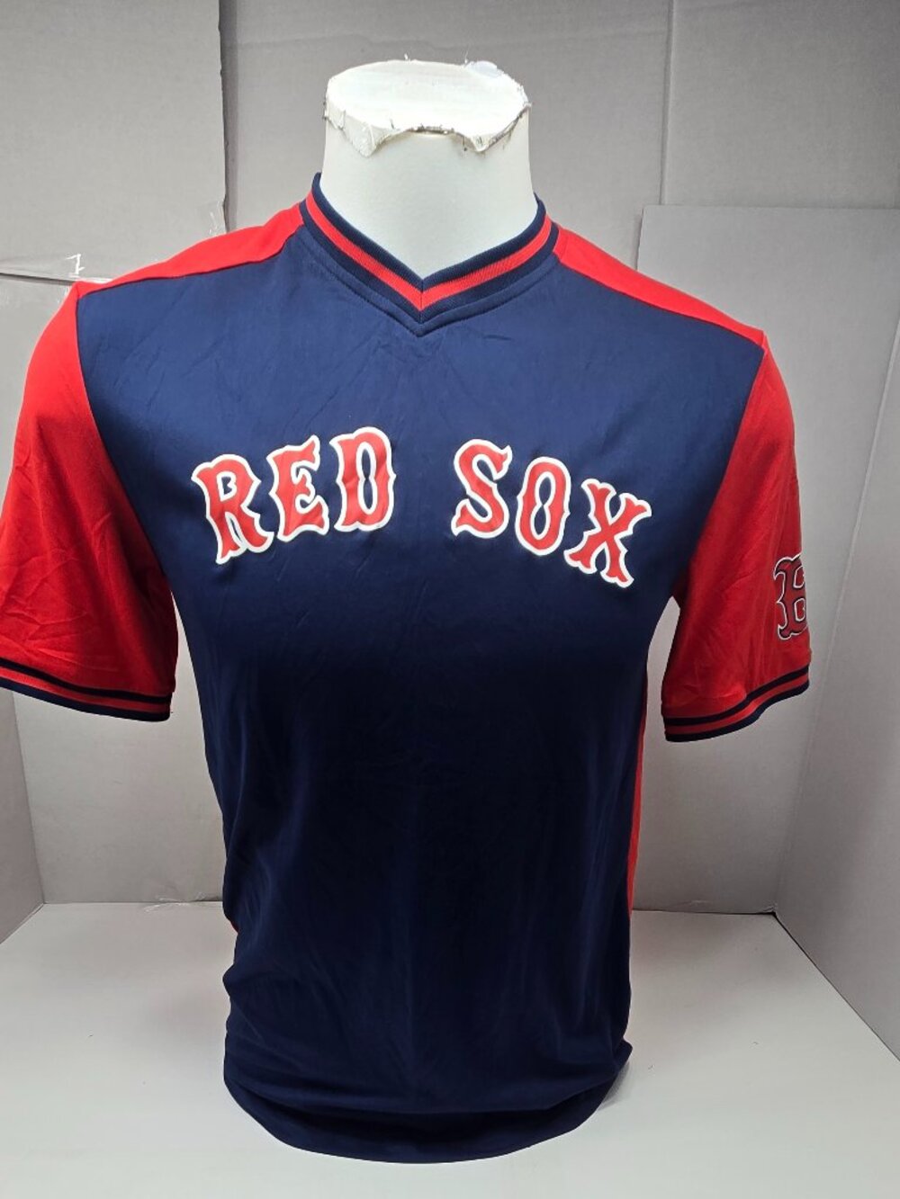 ⚾🔥 BOSTON RED SOX MAJESTIC COOL BASE SHIRT – MEN’S MEDIUM 🔥⚾